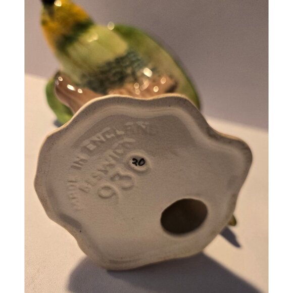 Beswick Ceramic Parrot Figurine multicolored Made In England - Picture 6 of 6